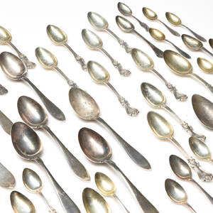 Bestick olika modeller i silver