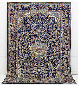  MATTA, Persisk, blå Nadjafabad, 362 x 248 cm.