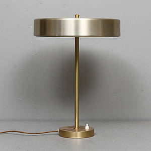 BORDSLAMPA, 1900-talets andra hälft.