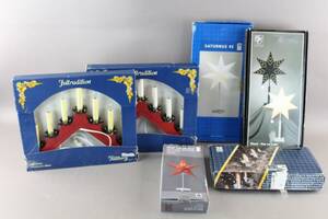 Julbelysning och adventsljusstakar 6 delar