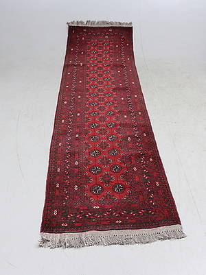  MATTA, gallerimodell. Afghan, ca. 299 x79 cm.