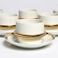  KAFFESERVIS, 12 delar, porslin, Arabia.