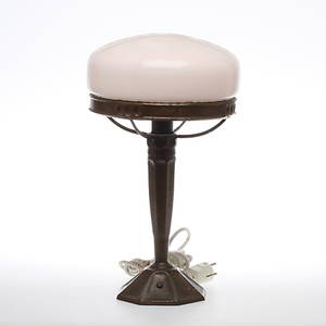  BORDSLAMPA, koppar, jugend, tidigt 1900-tal.