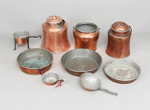PARTI KOPPARFÖREMÅL,181900-tal.