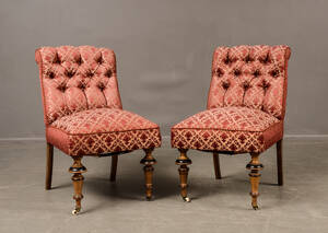 Fåtöljer, ett par, 1900-tal