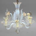  LJUSKRONA, 6 ljuspunkter, venetiansk stil, 1900-talets första hälft.