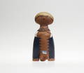  LISA LARSON. Figurin, stengods, Pelle, Gustavsberg, signerad.