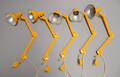 Luxo arkitektlamper, gult metal5 