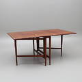  SLAGBORD, teak, JOC Vetlanda, omkring 1900-talets mitt.