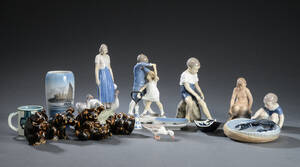 Royal Copenhagen og Bing  Grøndahl. En samling figurer 17
