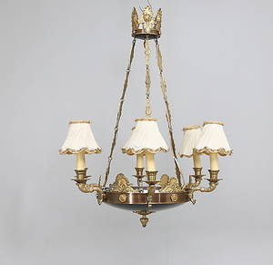  TAKAMPEL, empirestil, 1900-talets mitt.