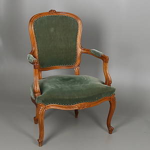  KARMSTOL, rokokostil, 1900-tal.