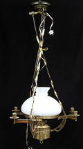  TAKLAMPA, 1900-tal, höjd ca. 80 cm.