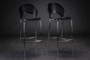 Nanna Ditzel. Par Trinidad barstole, model 3300 2 