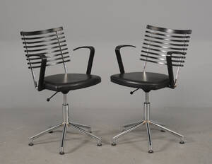 Radius. Par Rail konferencearmstole 2