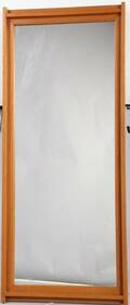 SPEGEL, 60-TAL, TEAK, 116 X 49 CM