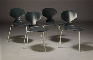 Arne Jacobsen, Myre stole, 1950erne, tidlig model 4