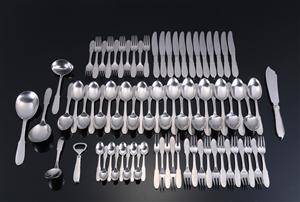 Georg Jensen. Mitra bestik af stål 78