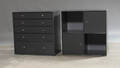 Peter J. Lassen. Montana opstilling model 1122 samt 1220, dybde 38