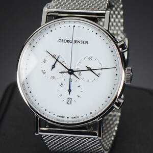 Georg Jensen, herrearmbåndsur. Model 3575561