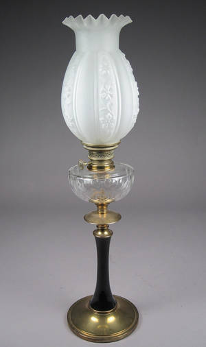 Petroleumslampe, bordlampe