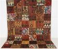 Handknuten persisk matta, patchwork 315 x 240 cm