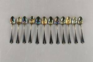 Moccaskedar i silver 12 st