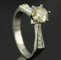Brillant ring ca. 1.02 ct.
