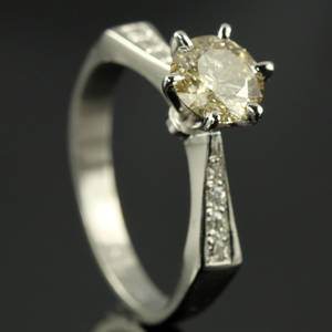 Brillant ring ca. 1.02 ct.