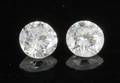 Couple of brilliant cut diamonds 0.42 ct