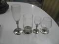 Glasservis, tennfot