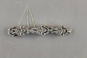Armband i silver med markasiter
