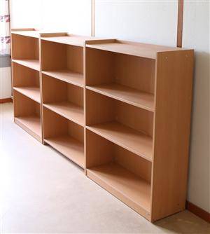 Tre reoler, bøg, dansk møbelproducent 3