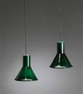 Holmegaard, par PT pendler, grønt glas2