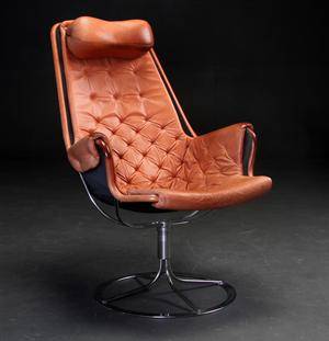 Bruno Mathsson for Dux. Lænestol, model Jetson