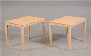 Par lampeborde af sæbebehandlet bøg 2