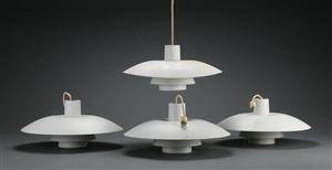 Poul Henningsen. Fire PH4 pendler. 4
