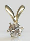 Brillantvedhæng, ca. 0.55 ct.