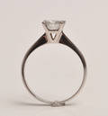 Klassisk solitairering,  ca. 1,03 ct