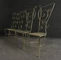Konvolut Metallstühle 4