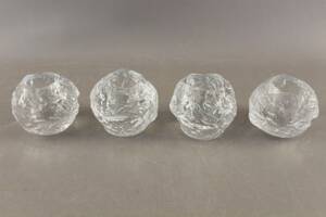 Ljuslyktor Kosta Snowball 4 st