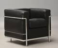 Le Corbusier. LC2 hvilestol med certifikat  