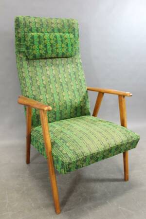 Fåtölj i teak 60-tal