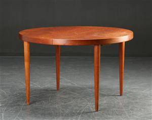 Kai Kristiansen, cirkulært spisebord, teaktræ 3