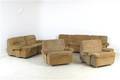 Lounge Suite  Sofa Elemente im Space Design der 196070er Jahre in Wildleder 7