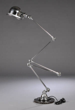 Jean Louis Domecq f. 1920. Jieldé Lyon. Gulvlampe