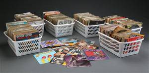 Samling singler ca. 1000 