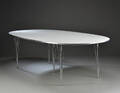 Piet Hein  Bruno Mathsson. Super Ellipse spisebord. 