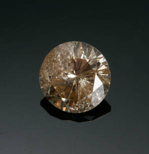 Uindfattet brillant, ca. 0.98 ct.