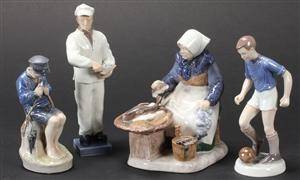 Kgl. og BG. Fire figurer 4.